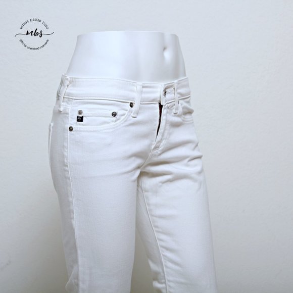 AG Adriano Goldschmied the Piper Slouchy Slim Crop Low Waist Jeans - Picture 3 of 10